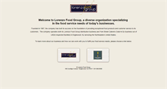 Desktop Screenshot of lorenzofoodgroup.com